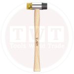 شاكوش ناحية كاوتش ناحية بلاستيك يد خشب 400 جرام APT AH522204-400