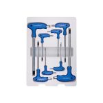 طقم ألن يدL عدل مسدس -  8 ق من 2 : 10مم   KING TONY