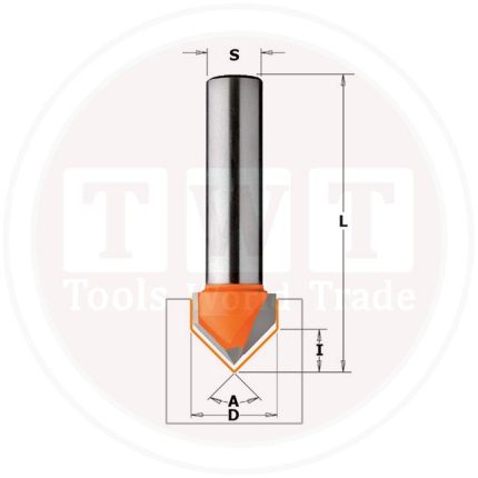 بنطة Grooving Bit 90^ Solid HW S=8 D=6x8 CMT