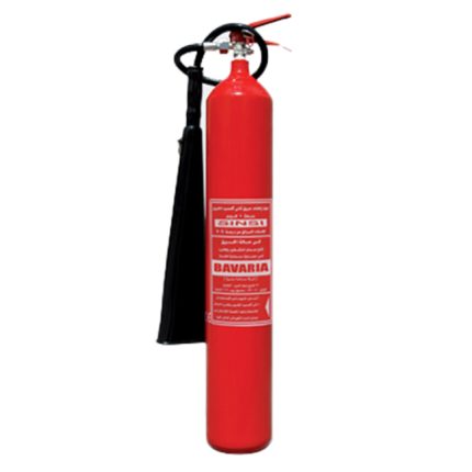 جهاز اطفاء حريق بافاريا محمول على عجل ثاني اكسيد الكربون سعة 12 كجم ( 2*6 )كجم BAVARIA